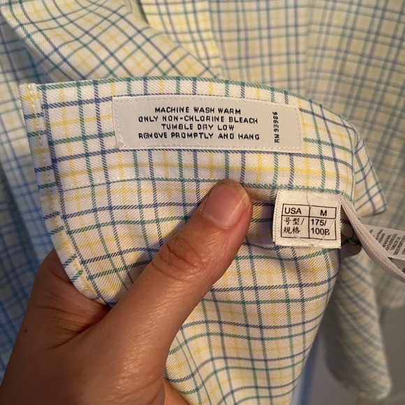 NWOT Brooks Brothers men’s long sleeve button down - Picture 2 of 6